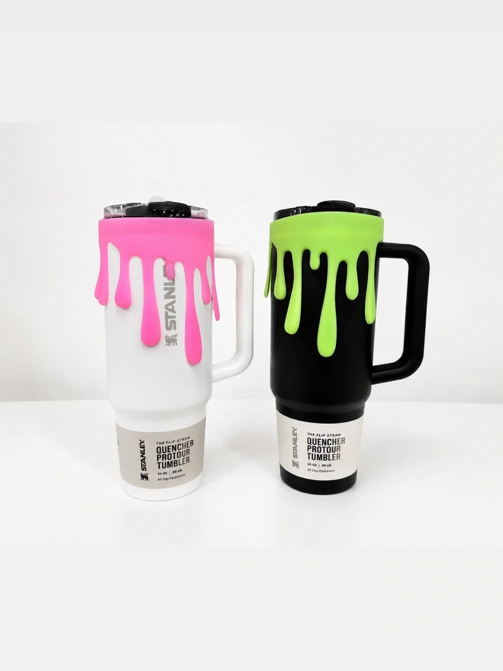 Target Glow In The Dark Slime Tumbler Drip Sleeves Set of 4